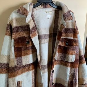 Long flannel jacket - Size 1x
